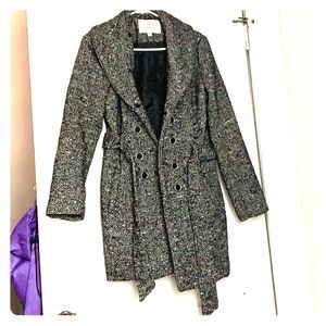 Tweed guess peacoat!